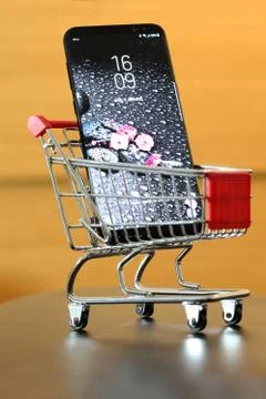 New Samsung S8 plus Foto stock