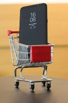 New Samsung S8 plus Stock Photos