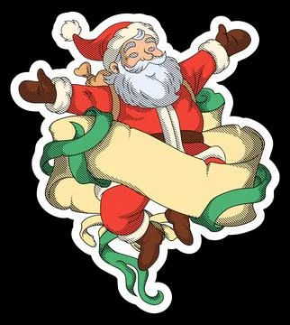 New santa Stock Illustration