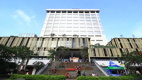 NEW SARINAH BUILDING AT THAMRIN, CENTRAL JAKARTA, INDONESIA Stock Footage 239166156