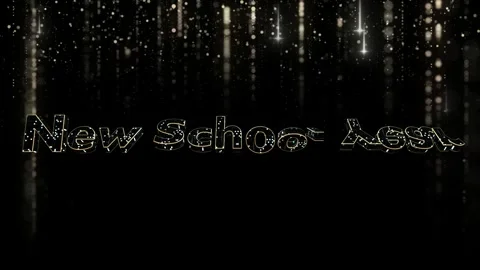 New School Year text animation. Back to school glittery motion graphic Video stock 340250648