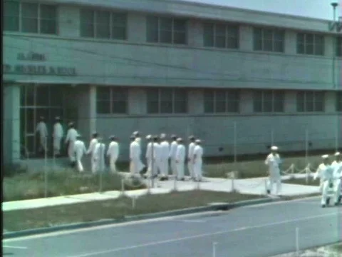 New schools for FBM Systems Training were established in the 1960s,ƒ Video stock 75284382