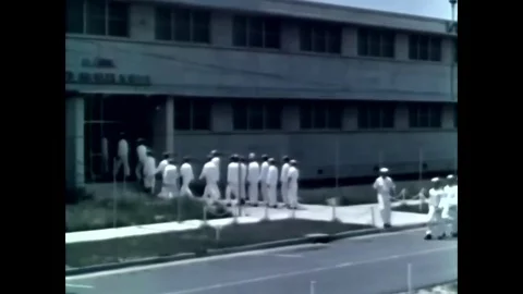 New schools for FBM Systems Training were established in the 1960s, particularly Video stock 83139426