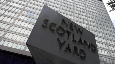 New Scotland Yard Video stock 59310823