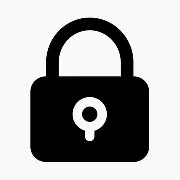 New security icon vector. Stock Illustration