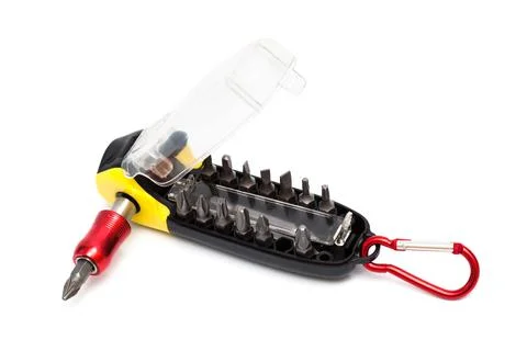 New set screwdriver Foto stock