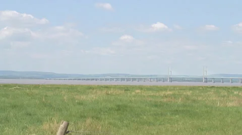 New Severn Crossing 01 Video stock 34289688