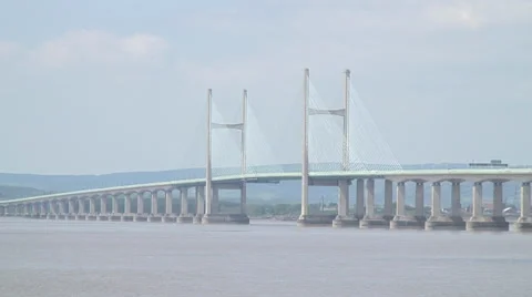 New Severn Crossing 04 Video stock 34289705
