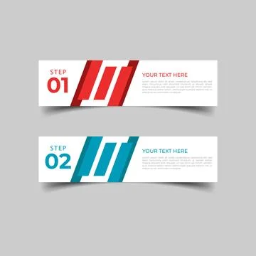 New simple infographics template design. Informational business concept wit.. Stock Illustration