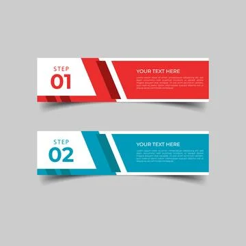 New simple infographics template design. Informational business concept wit.. Stock-Illustration