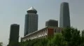 New Skyscrapers rise in Beijing CBD, China, Business District HD Footage