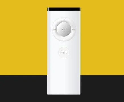 New smart tv remote control 스톡 일러스트