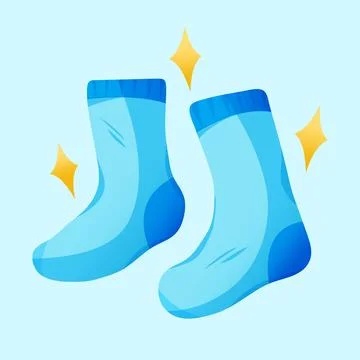 New socks vector drawing Stock Illustration