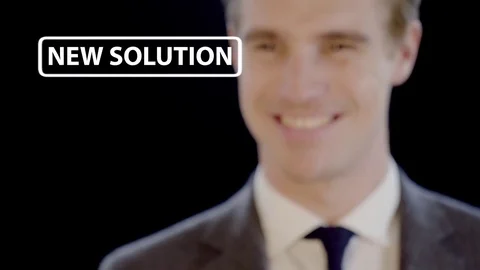 New Solution Stock Footage 74615164