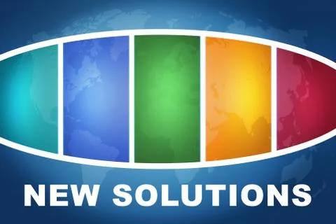 New Solutions Stock Illustration