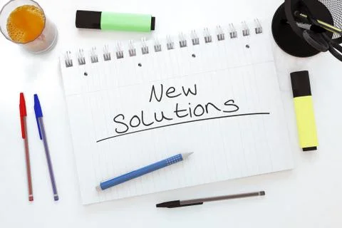 New Solutions Stock Illustration