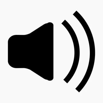 New Speaker vector icon Stock Illustration
