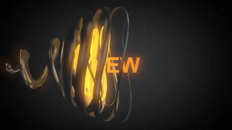 New-Spiral Logo Vídeo Stock 142562763