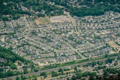 New subdivision development Stock Photos