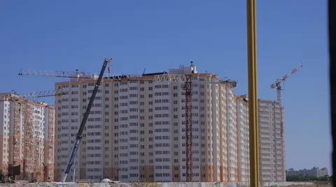 New Subway in City Construction Stock Footage 68379024