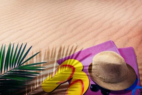 New summer time background Stock Illustration