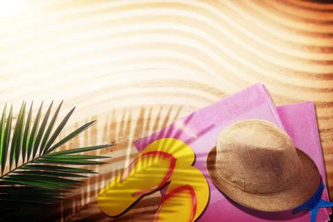 New summer time background Stock Illustration