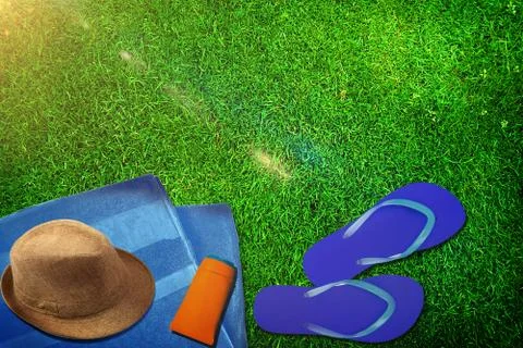 New summer time background Stock Illustration