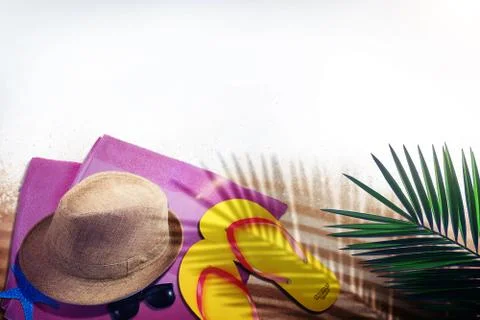 New summer time background Stock Illustration