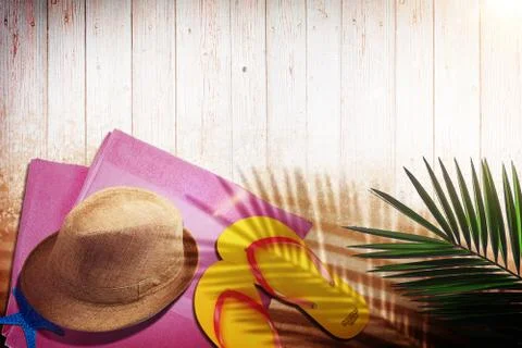 New summer time background Stock Illustration