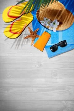 New summer time background Stock Illustration