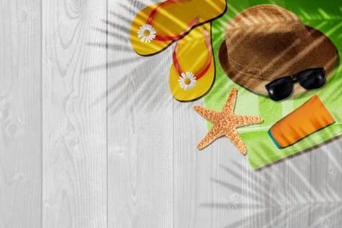 New summer time background Stock Illustration