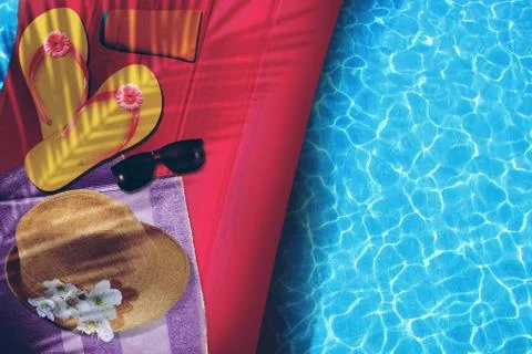 New summer time background Stock Illustration