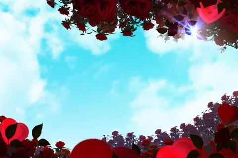 New sweet Floral background Stock Illustration