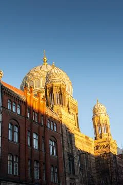 New Synagogue Berlin Stock Photos