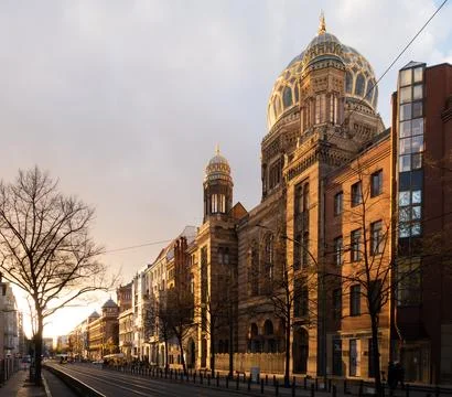 New Synagogue, Berlin Stock Photos