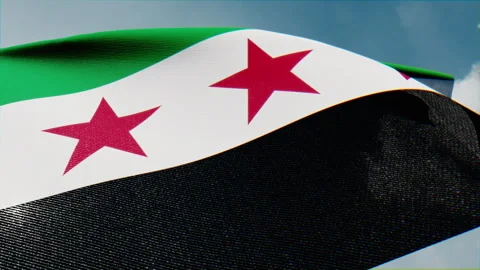 New Syrian Flag Vidéo 296576268