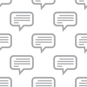 New Talk seamless pattern 스톡 일러스트