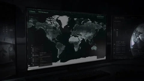 New target tracking system detected acti... | Stock Video | Pond5