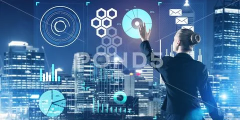New technologies and innovations as methods for effective modern business Stock Photos