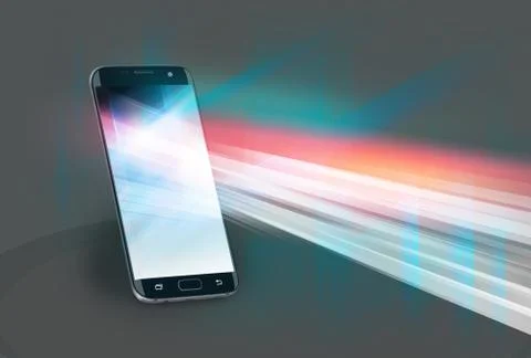 New technologies or new applications on smartphones concept series Stock-Illustration