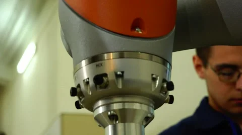 New technologies. Robot. AI. The automation technology. Stock Footage 50410189