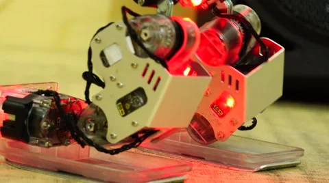 New technologies. Robot. AI. Dancing robot. Stock Footage 50411661