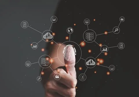 New technology big data and business process strategy, Stock Photos