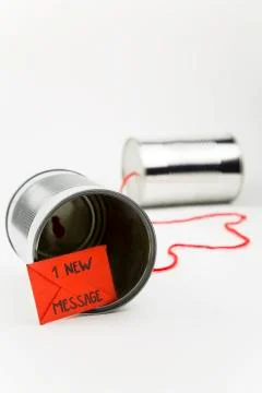 New technology for simple communication Stock Photos