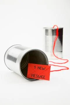 New technology for simple communication Stock Photos