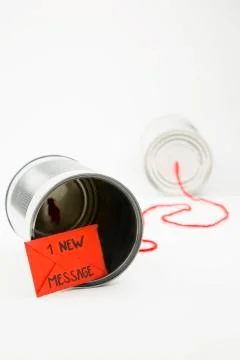 New technology for simple communication Stock Photos