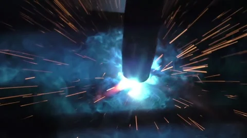 New technology for welding iron pipe 스톡 동영상 147390042