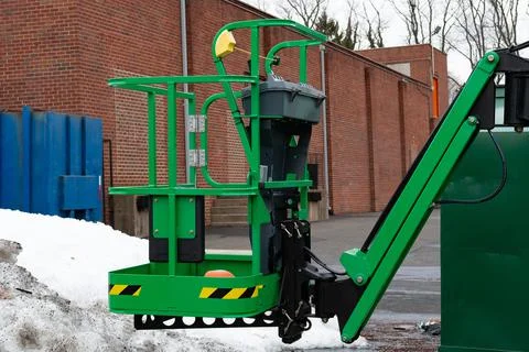 New telescopic platform Foto stock