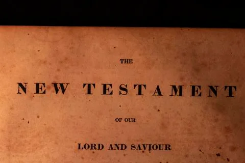 New Testament 写真素材