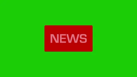 New text animation on green screen background 库存影片 334417828